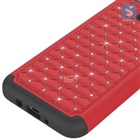 Bling Silicon TPU PC Combo Case for SAMSUNG Galaxy J7 (2017) / J7 POP